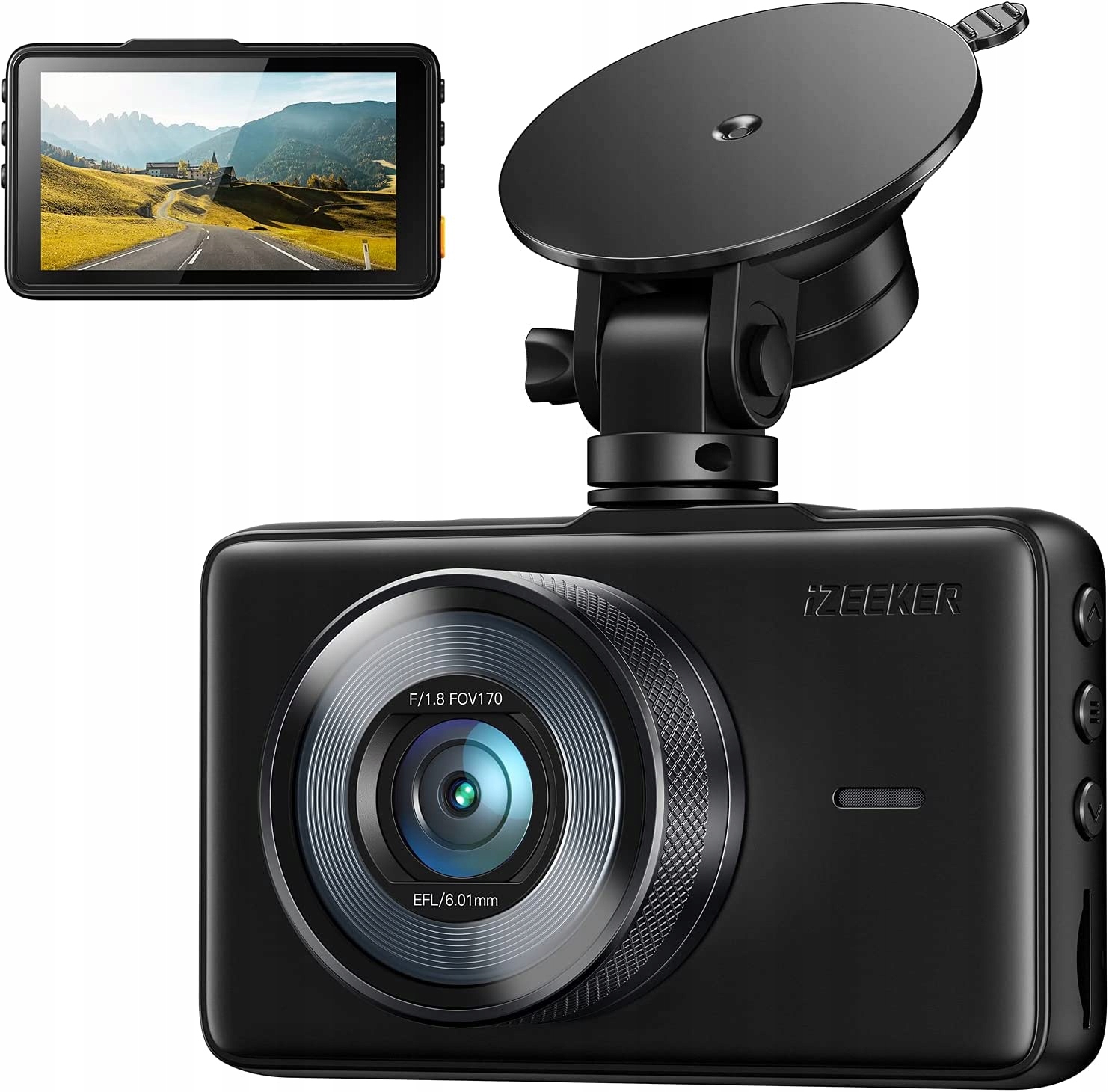 iZEEKER 1080P Full HD autokamerový rekordér s nočným režimom